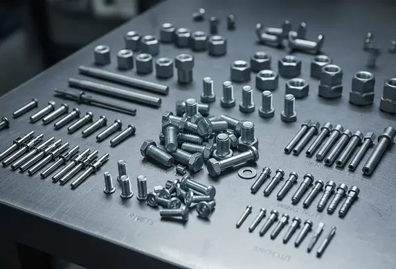 Aluminum Fastener Types Available